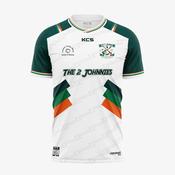 The 2 Johnnies Away Jersey - White / Dark Green image