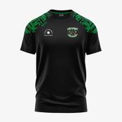 The 2 Johnnies KCS Apollo Tee - Black / Green image