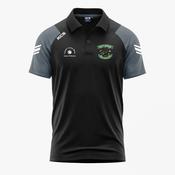 The 2 Johnnies KCS Soul Polo Shirt - Black / Graphite image