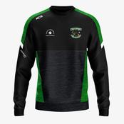 The 2 Johnnies KCS Helios Crew Neck Top - Black / Green / White