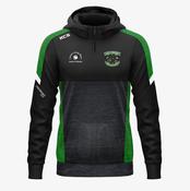 The 2 Johnnies KCS Helios Half Zip Hoodie - Black / Green / White