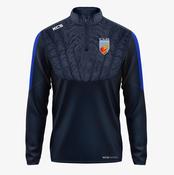 Tullamore GAA KCS Winterized Quarter Zip Top - Navy / Royal