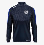 Tullamore Triathlon Club KCS Winterized Quarter Zip Top - Navy / Royal