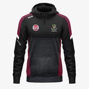 Tulsk GAA KCS Helios Half Zip Hoodie - Black / Maroon / White image