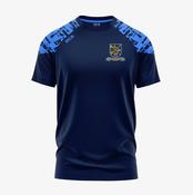Tyrrellspass GAA KCS Apollo Tee - Navy / Sky