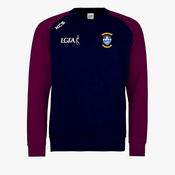 Westmeath Ladies KCS Baseball Crew Sweat - Navy / Maroon image