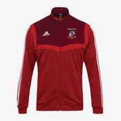 Mullingar Town AFC Adidas Tiro 19 Track Jacket - Red / Dark Red / White image