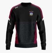 Westmeath GAA New York KCS Helios Crew Neck Top - Black / Maroon / White image