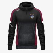 Westmeath GAA New York KCS Helios Half Zip Hoodie - Black / Maroon / White image