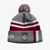 Westmeath Ladies KCS Champion Beanie - Dark Grey / Maroon / White
