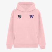 Westmeath Minotaurs KCS Apollo Relaxed Fit Hoodie - Baby Pink image