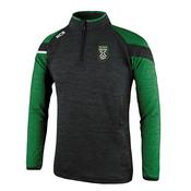 Mullingar Celtic FC KCS Zola Quarter Zip Top - Black / Green / White image