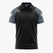KCS Soul Polo Shirt - Black / Graphite image