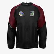Boyle Camogie Club KCS Focus Windcheater - Black / Maroon