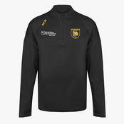 Castletown Geoghegan Hurling Club KCS Kinova Quarter Zip Top - Black / Black image