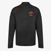 Coolraine FC KCS Kinova Quarter Zip Top - Black / Black image