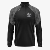 Coach Buckley Academy KCS Luna Quarter Zip Top - Black / Graphite image