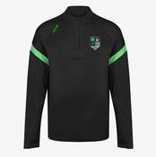 Dunmanway Town FC KCS Kinova Quarter Zip Top - Black / Green image