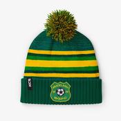 Mucklagh FC KCS Stadium Beanie - Green / Dark Green / Gold