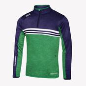 KCS Cortez Quarter Zip Top - Navy / Green / White