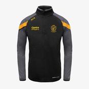 Listowel Emmets KCS Zola Quarter Zip Top - Black /  Graphite / Gold image