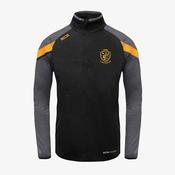 Listowel Emmets KCS Zola Quarter Zip Top - Black /  Graphite / Gold