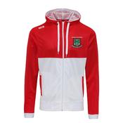 Kilteely Dromkeen GAA KCS Retro Zoodie - Fire Red / Artic White image