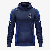 Legan Sarsfields Longford KCS Helios Half Zip Hoodie - Navy / Royal / White image