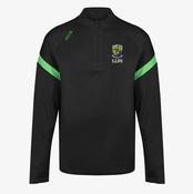 Loughnavalley Ladies KCS Kinova Quarter Zip Top - Black / Green image