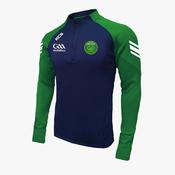 GAA Handball Team Ireland KCS Soul Quarter Zip Top - Navy / Green image