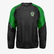 Mullingar Shamrocks KCS Focus Windcheater - Black / Green
