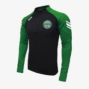 St Oliver Plunketts Mullingar KCS Soul Quarter Zip Top - Black / Green image