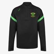 Ringtown Hurling Club KCS Kinova Quarter Zip Top - Black / Green image