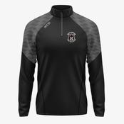 Roscommon Town Youth Soccer KCS Luna Quarter Zip Top - Black / Graphite image