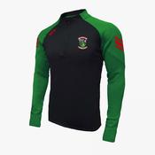 Lilliput Gaels KCS Soul Quarter Zip Top - Black / Green image
