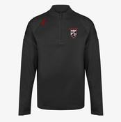 St Pauls Delvin LGFA KCS Kinova Quarter Zip Top - Black / Black image