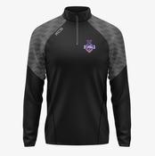 St. Paul's Killarney Basketball Club KCS Luna Quarter Zip Top - Black / Graphite