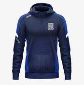 Temple Villa AFC KCS Helios Half Zip Hoodie - Navy / Royal / White