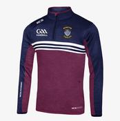 Westmeath Handball KCS Cortez Quarter Zip Top - Navy / Maroon / White