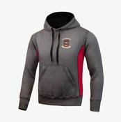 Ballina Stephenites GAA KCS Mercury Hoodie - Slate Grey / Red / Black image