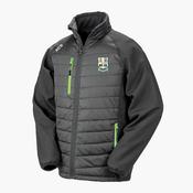 Castledaly GAA KCS Compass Jacket - Black / Lime image