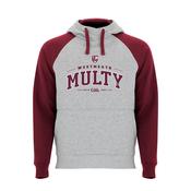 Multyfarnham GAA KCS Detroit Hoodie - Grey / Maroon image