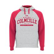 Naomh Colmcille GAA KCS Detroit Hoodie - Grey / Red image