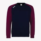 KCS Baseball Crew Sweat - Navy / Maroon image