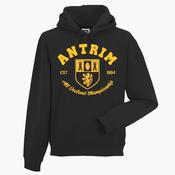 KCS County 'Antrim' Hoodie / Saffron / Black image