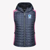 Cortoon Shamrocks Galway KCS Ladies City Gilet - Pink image