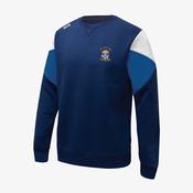 Legan Sarsfields Longford KCS City Crew Neck - Navy / Royal / White image