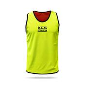 KCS Reversible Training Bibs - Yellow / Red