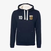 Diego Maradona '10' KCS Campus Hoodie - Navy