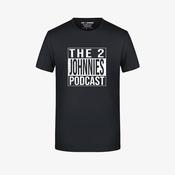 The 2 Johnnies Podcast T-Shirt - BLK image